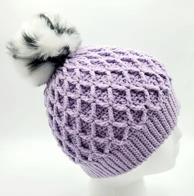 5. Crochet Snowbird Hat