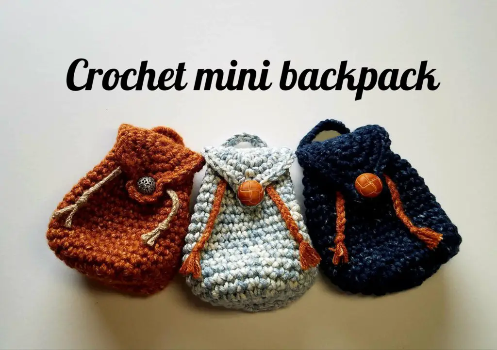Mini backpack - HandmadebyRaine