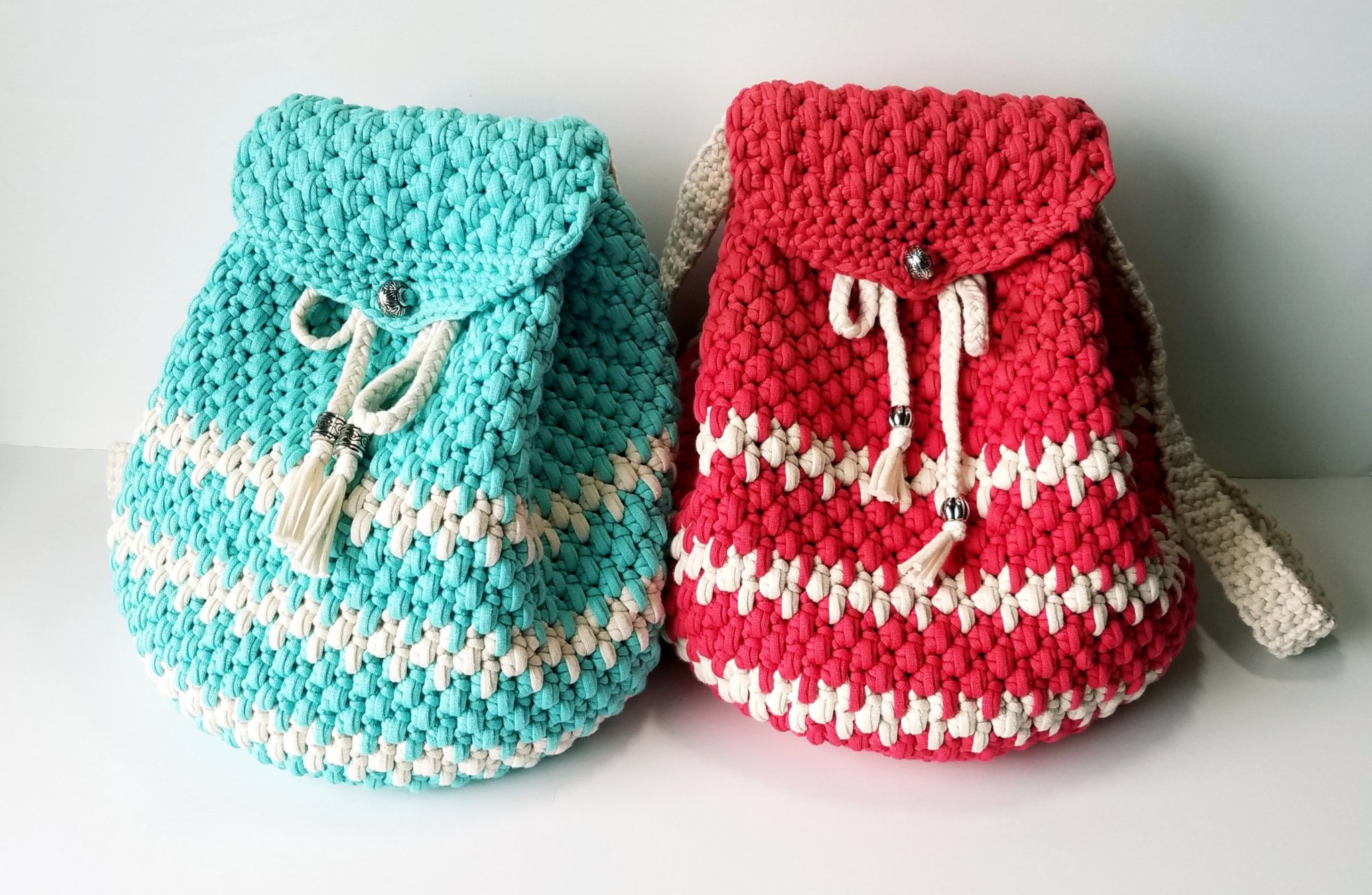 Crochet Backpack Handmadebyraine