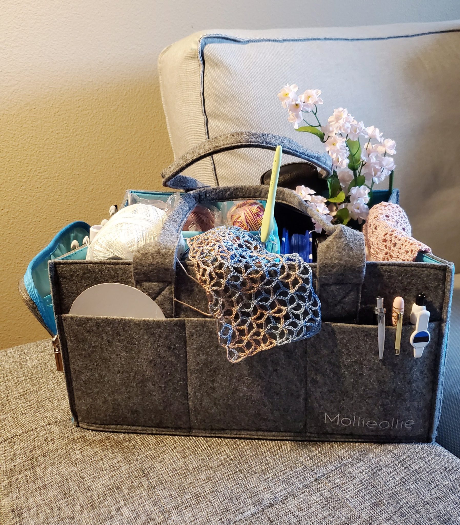 Mollie Ollie Mimmo Caddy review - HandmadebyRaine