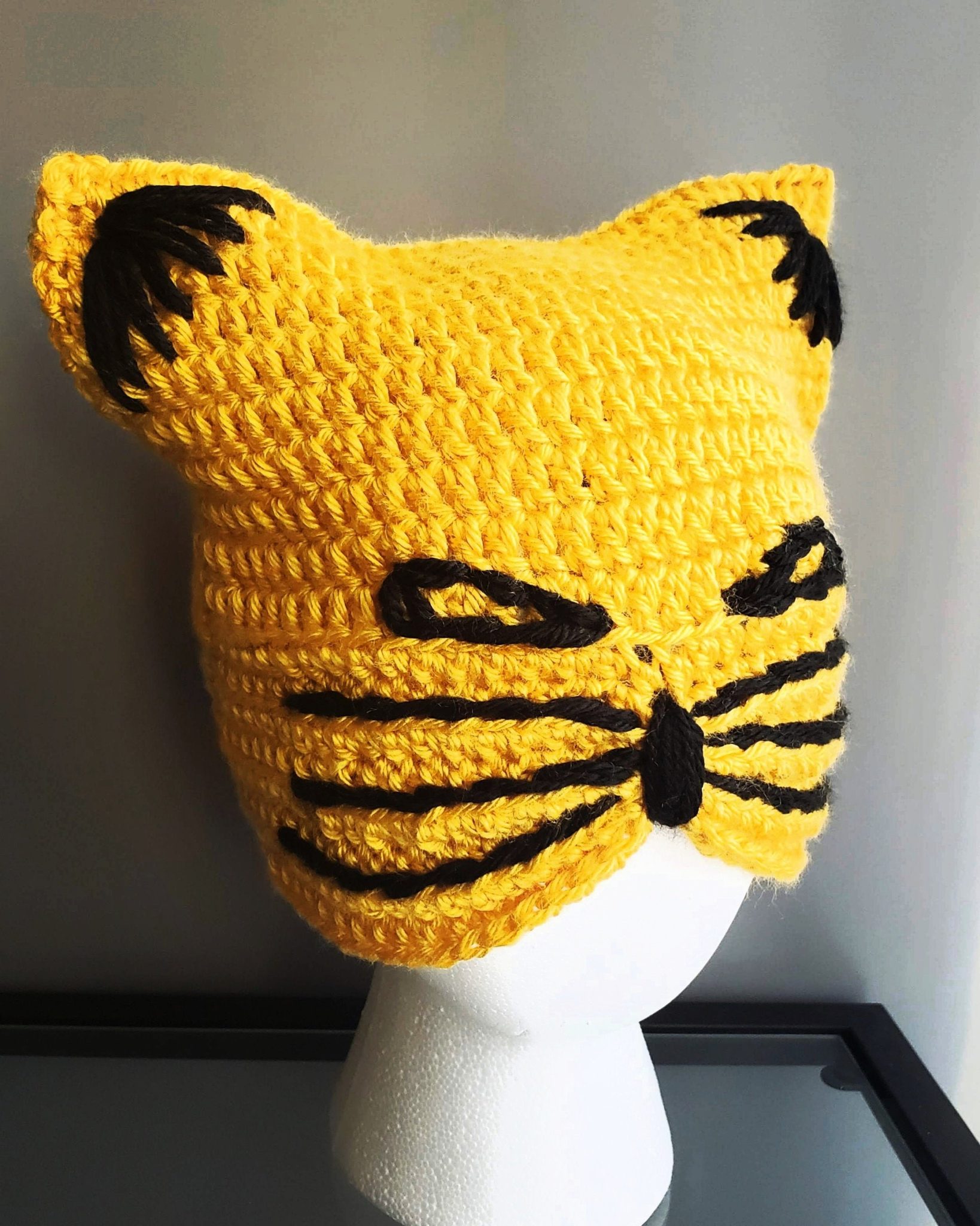 How to crochet cat hat HandmadebyRaine