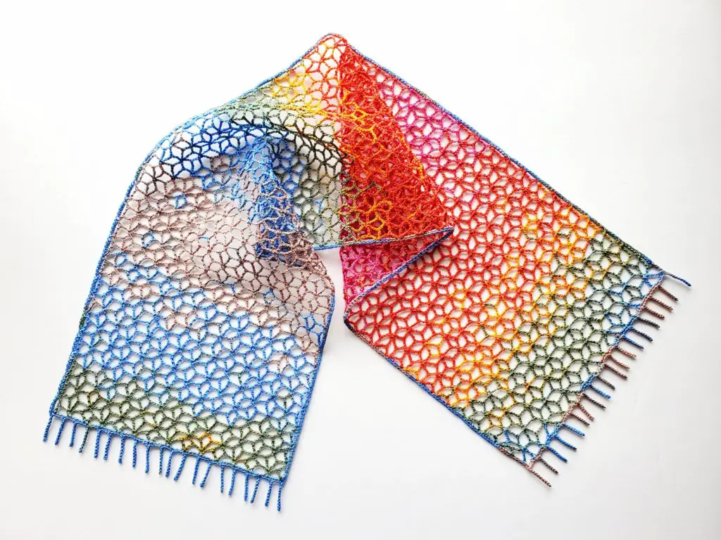 floral table runner