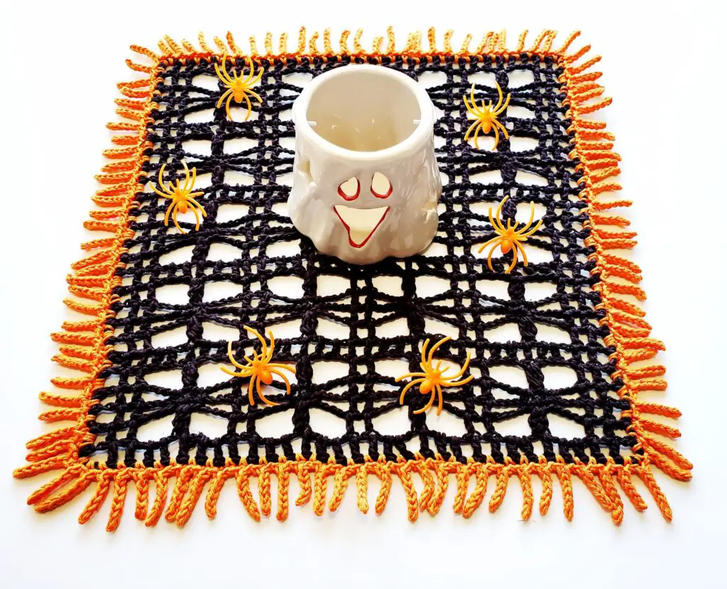 little spider tablecloth