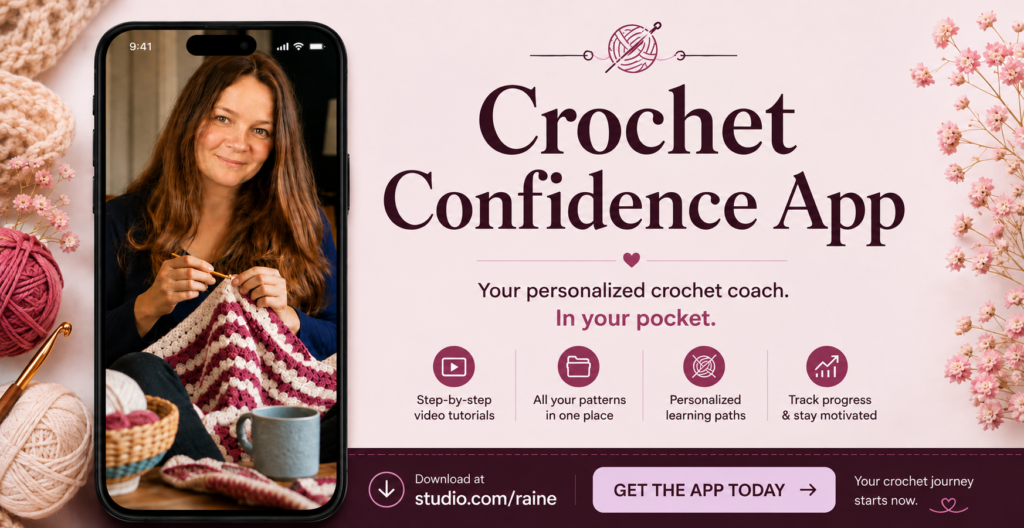 crochet app website hero image